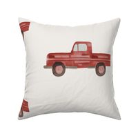 Vintage living - Red truck Jumbo