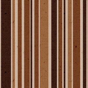 boho earth rustic stripes - earth tone - rustic stripes wallpaper and fabric