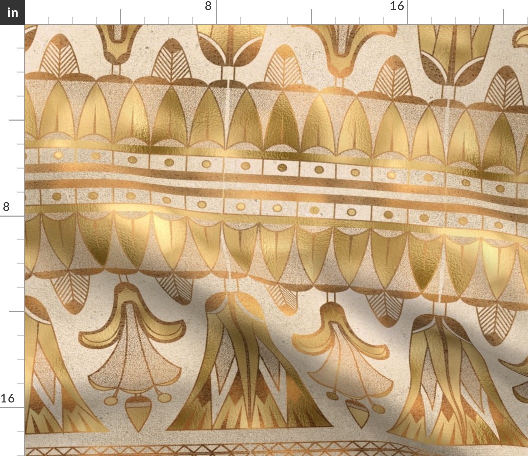 Gold Egyptian Pattern