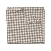 Gingham Elephant Grey