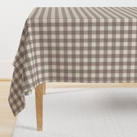 Gingham Elephant Grey