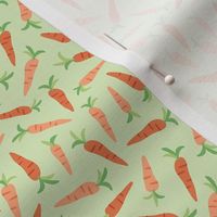 Carrot Patch Toss - Green, Small Scale