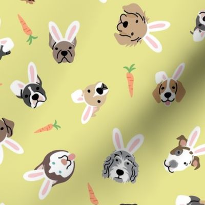 Easter Pups - Yellow, Large Scale