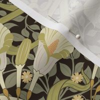 small // The floral trail Lilies in Willam morris style