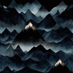 dark smoky mountains