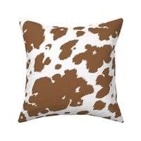 Cows Print Light Brown Medium