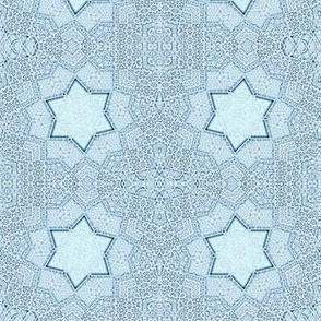 delicate blue star