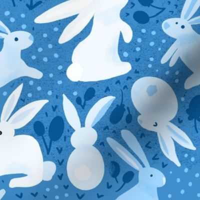 Blue bunnies