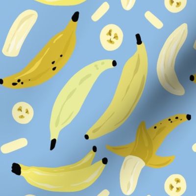 Fun Bananas in Blue