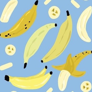 Fun Bananas in Blue