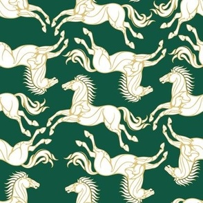 Rohan Horses Green