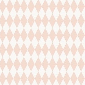 Diamond Pattern - Light Blush Pink