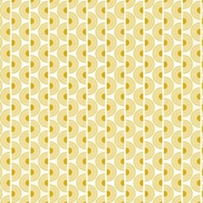 Boho Sunshine- Endless Sunset- Vertical Stripes- Golden Yellow Sun- Summer- Gold- Mustard- Gender Neutral Nursery Wallpaper- Baby- ssMicro