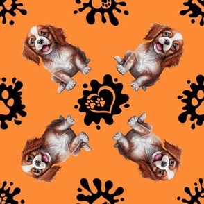 Puppy Love 21 Spaniel Orange