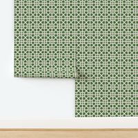 Palm Springs  Breeze Blocks in Leaf Green