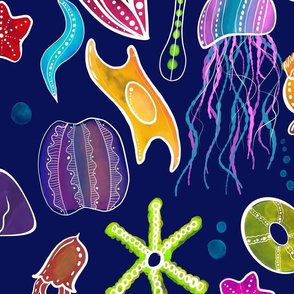 Vibrant Sea Creatures