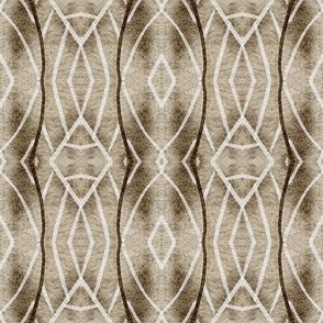 Cohesion 21-02: Retro Faux Burlap Facade Seamless Pattern (Cream, Brown, Tan)