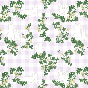 Clover Bunnies Lavender