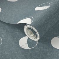 MEDIUM moon phases fabric - moon fabric, minimal space design