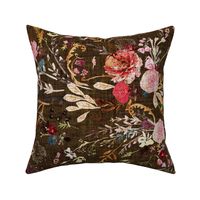 Autumn Fable Floral (olive) JUMBO 