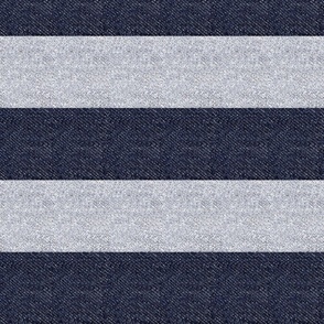 prison stripe dark blue denim 24 x 24