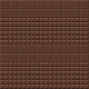 Kitchen Wallpaper chocolate brown tiles horizontal