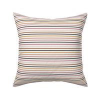 SMALL boho neutral stripes fabric - girls sweet muted stripe