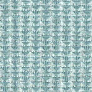Barkcloth Rustic Triangles medium wallpaper scale celadon sage by Pippa Shaw