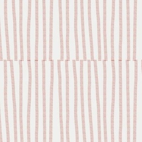 Large // Printed Stripe Earthy Red