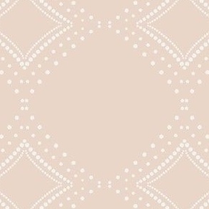 Boho Diamond Neutral Rose