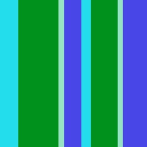 Groovy_Big_Blue_and_Green_Stripes_Sharp_Lines
