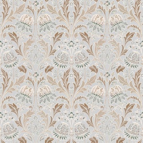 Artichoke  floral french country medium scale