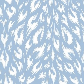 Leopard Print Duotone - Sky Blue