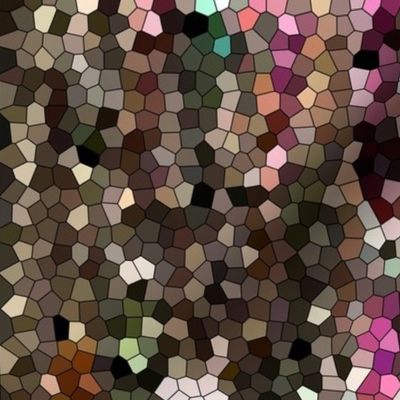 Jewels - a jewel tone mosaic