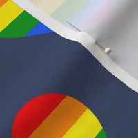 LGBTQIA+ Pride Month Rainbow Pride Flag Design, Rainbow Pride Hearts Pattern Grey