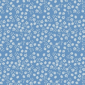 Disty Floral Powder Blue