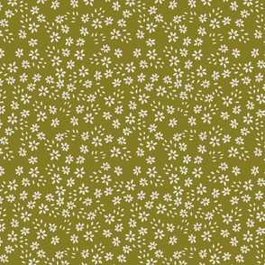 Ditsy Floral Moss
