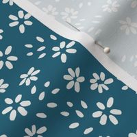 Ditsy Floral Naval Blue