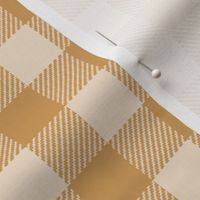 1" check fabric - plaid check, yellow