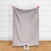 1/2" lilac gingham fabric - purple check design
