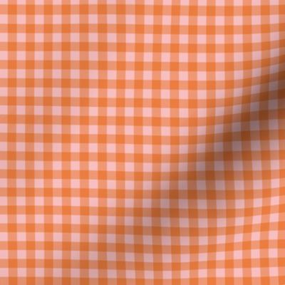 1/4 " pink gingham fabric - spring coordinate gingham check