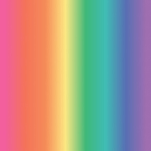 rainbow gradient 42" wide