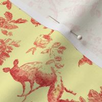 Yellow Bird Toile