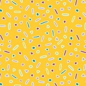 Sprinkle Party Yellow