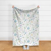 XL GiGi Floral – Pretty Watercolor Flowers