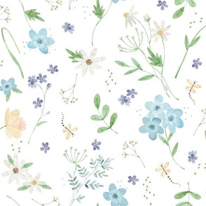 GiGi Floral – Pretty Watercolor Flowers