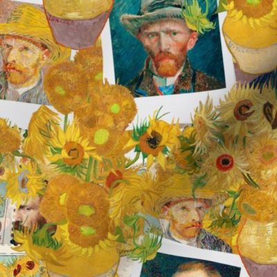 A tribute to the sunflowers and Vincent van Gogh