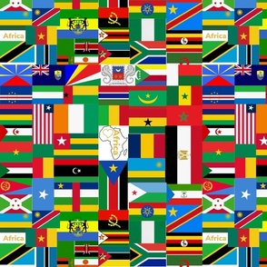 Flags of African countries
