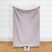 Baby Giraffe + Hearts – Girls Nursery Fabric, smaller Lavender Stripe, ROTATED