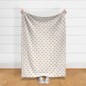 Baby Giraffe + Hearts – Girls Nursery Fabric, smaller ROTATED